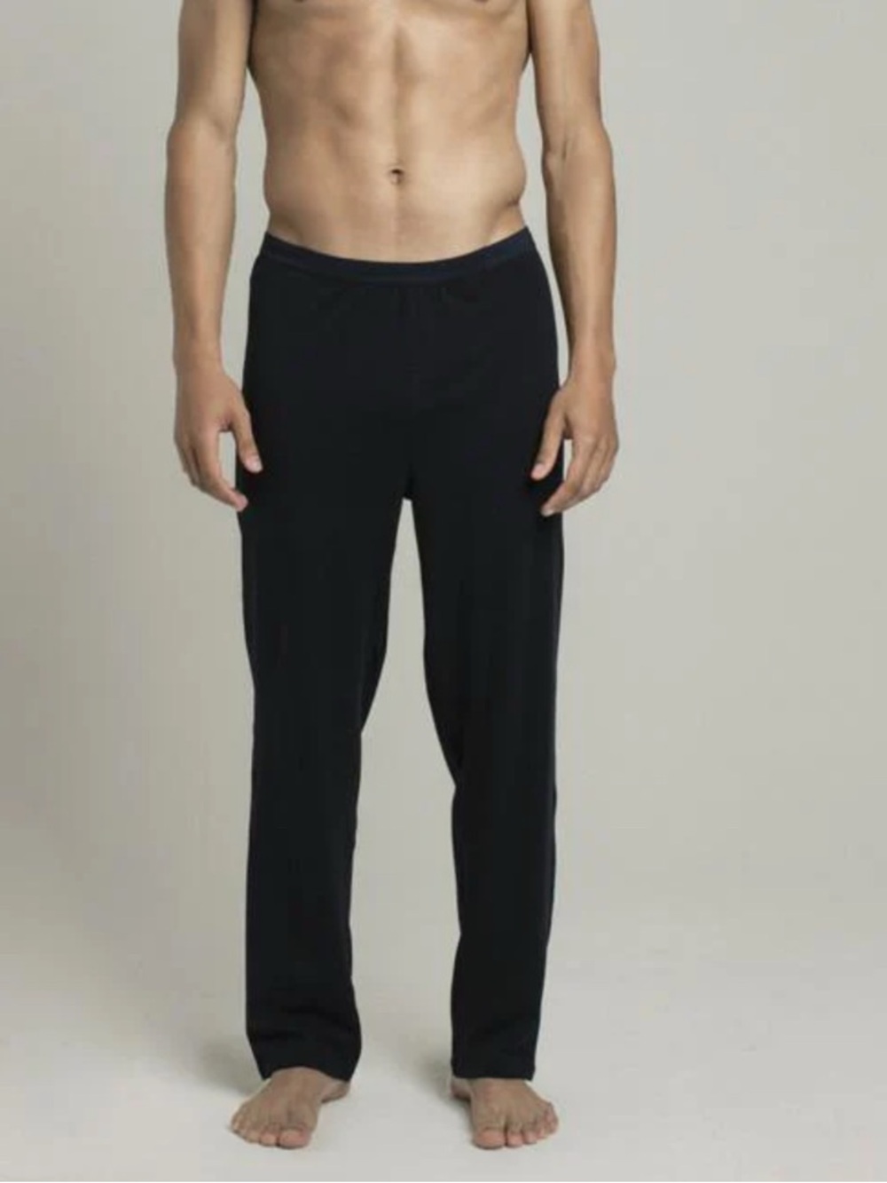 Men's Black Relaxed Fit Jogger Pants